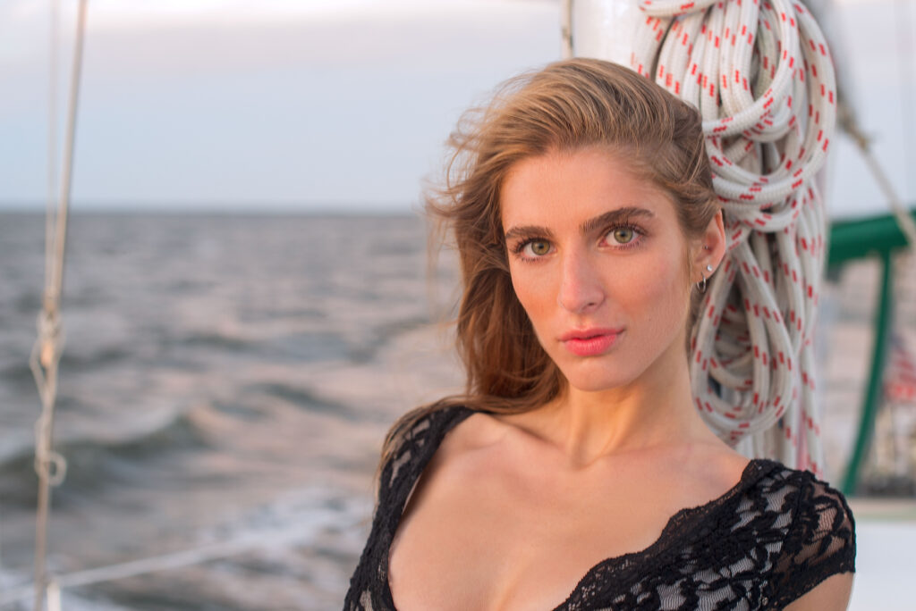 On-location portrait session