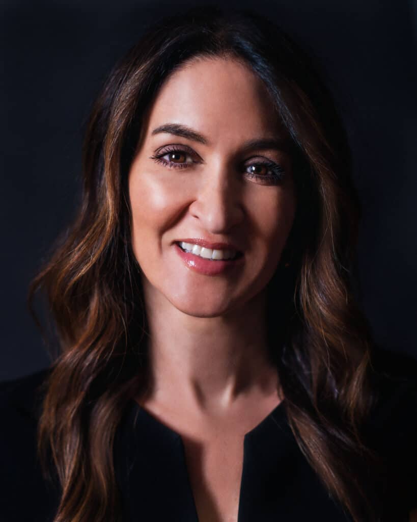 Low key lighting portrait example